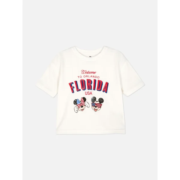 Disney’s Mickey and Minnie Mouse Florida T-Shirt - White