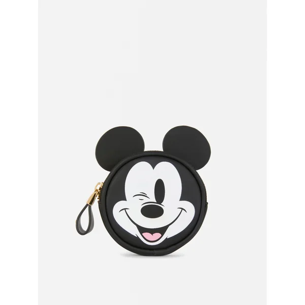 Disney's Mickey Mouse 3D Character Coin Purse - Black