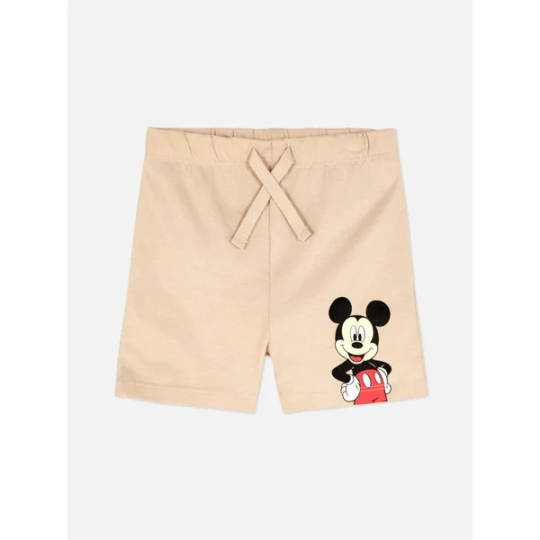 Disney’s Mickey Mouse Drawstring Shorts - Stone