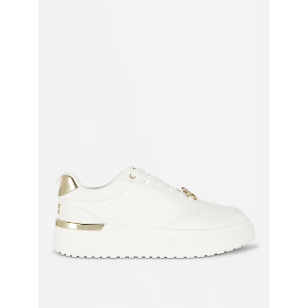 Disney's Mickey Mouse Embossed Sneakers - Gold