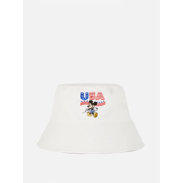 Disney’s Mickey Mouse July 4th Bucket Hat - White