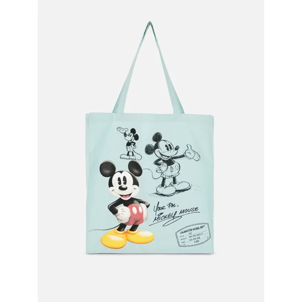 Disney's Mickey Mouse Reusable Canvas Bag - Green