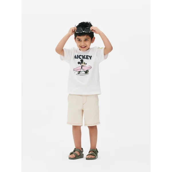 Disney’s Mickey Mouse Surf T-Shirt - White