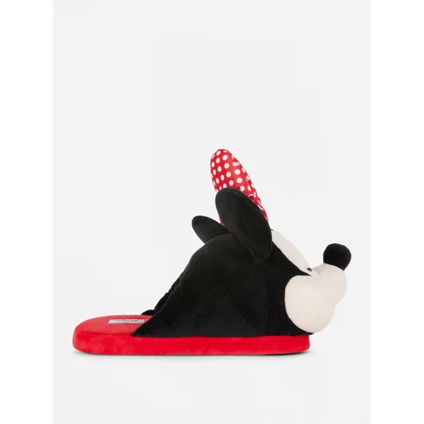 Disney's Minnie Mouse 3D Slippers - Black