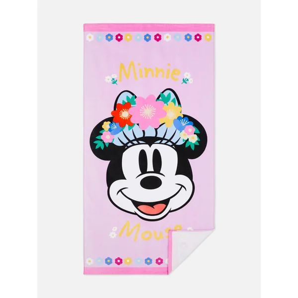 Disney's Minnie Mouse Bath Towel - Red
