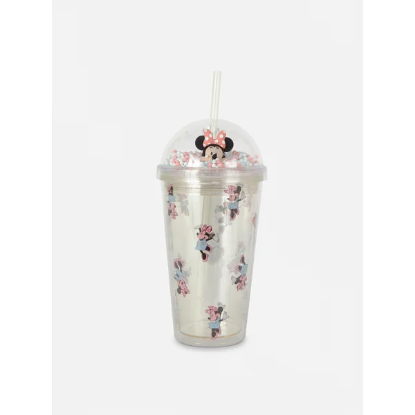 Disney's Minnie Mouse Dome Cup and Straw - Pink