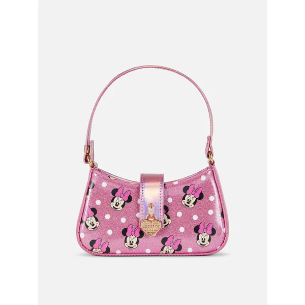 Disney’s Minnie Mouse Glitter Shoulder Bag - Pink