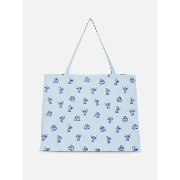 Disney’s Stitch Canvas Tote - Blue
