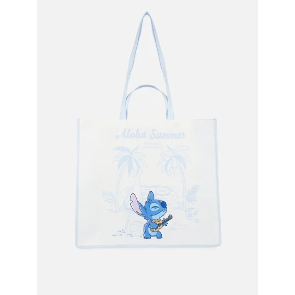 Disney's Stitch Extra Large Shopper - Blue