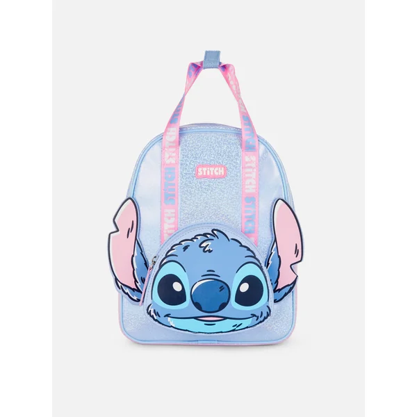 Disney’s Stitch Glitter Backpack - Light Blue