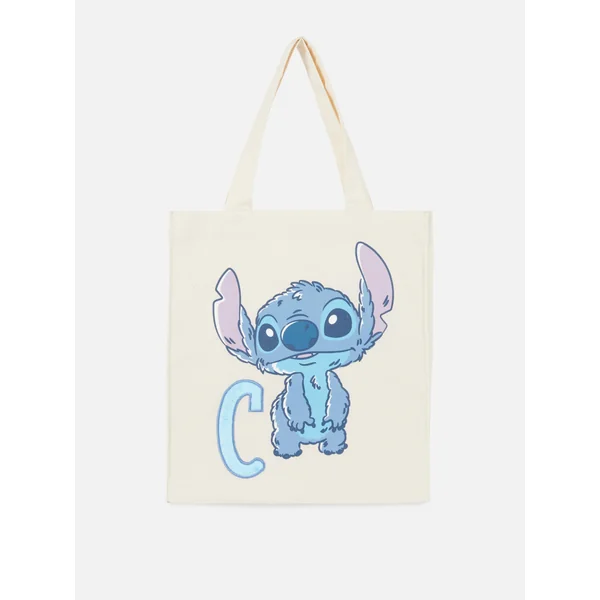 Disney’s Stitch Initial Tote - Blue