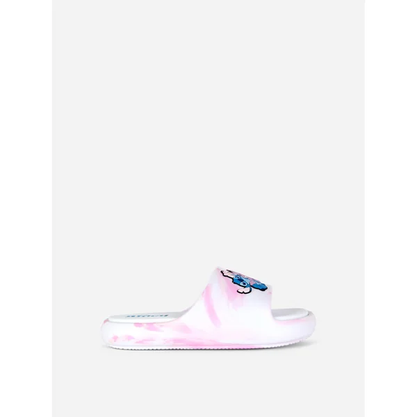 Disney’s Stitch Molded Slides - White