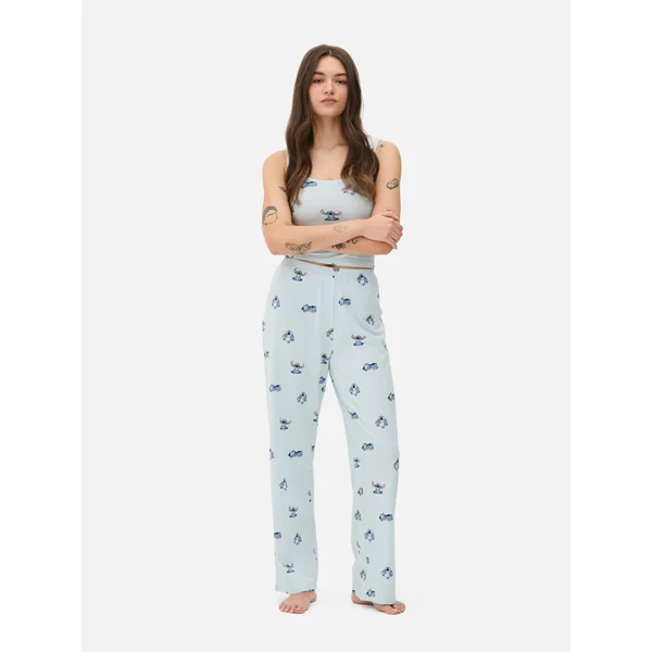 Disney’s Stitch Pajama Pants - Light Blue