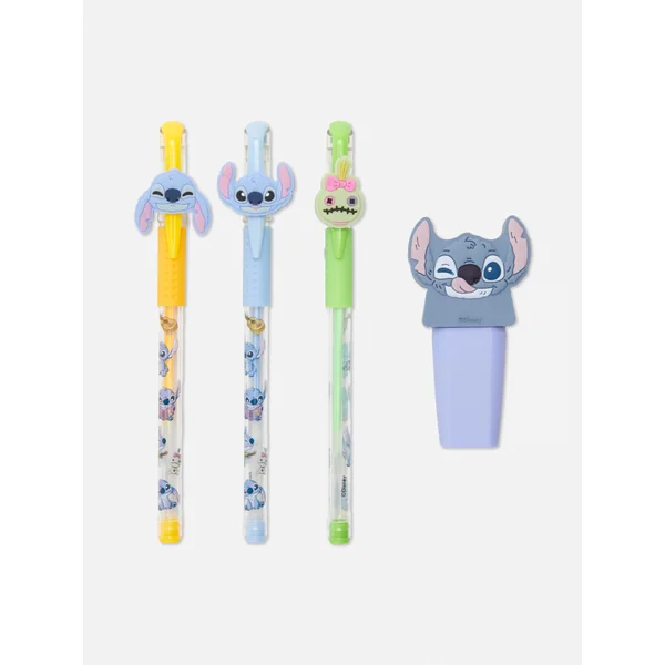 Disney's Stitch Stationery Set - Blue