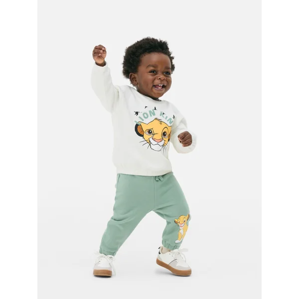 Disney’s The Lion King Simba Crew Neck Sweatshirt - Ivory