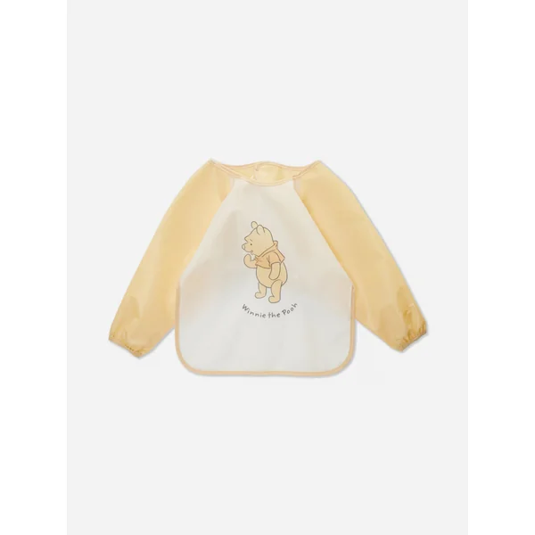 Disney’s Winnie The Pooh Sleeved Bib - Yellow