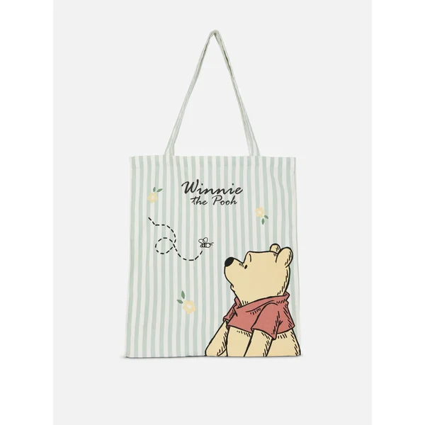 Disney’s Winnie the Pooh Striped Canvas Bag - Light Green
