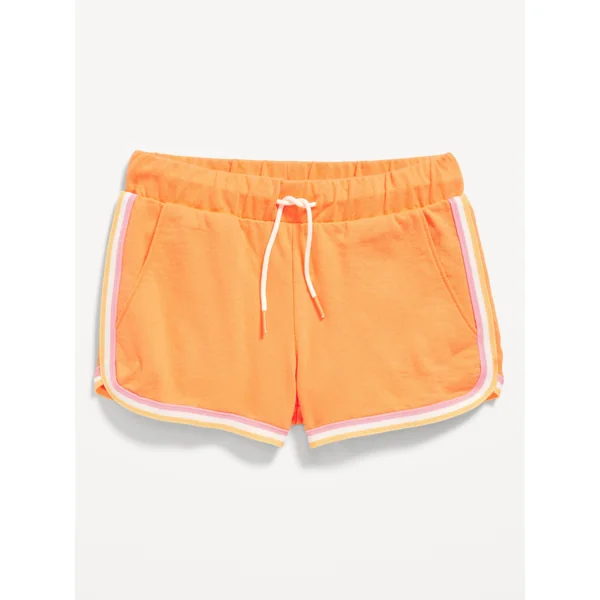 Dolphin-Hem Cheer Shorts for Girls - GOLDEN AURORA
