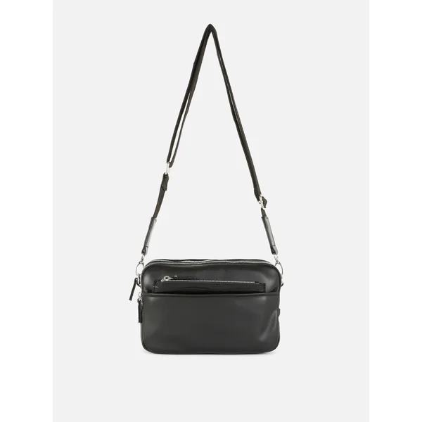 Double Zip Camera Bag - Black