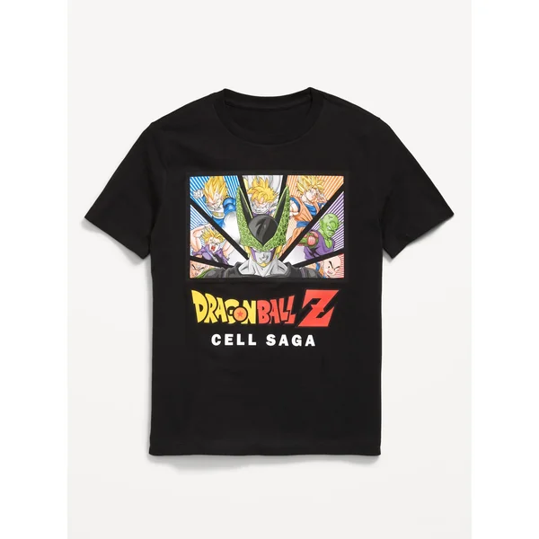 Dragon Ball Z™ Gender-Neutral Graphic T-Shirt for Kids - Black Jack
