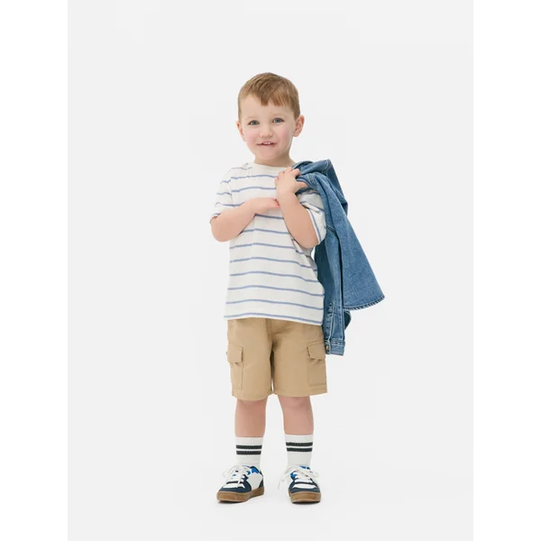 Drawstring Cargo Shorts - Sand