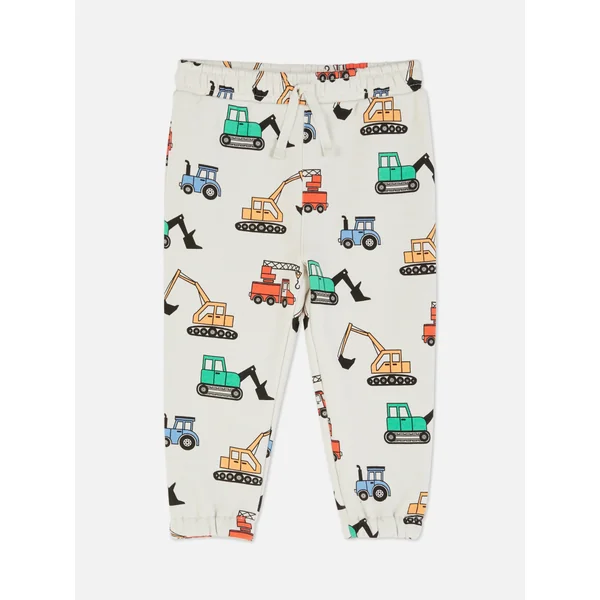 Drawstring Cuffed Joggers - Gray