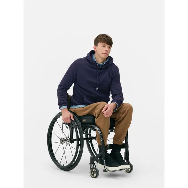 Drawstring Hoodie - Navy