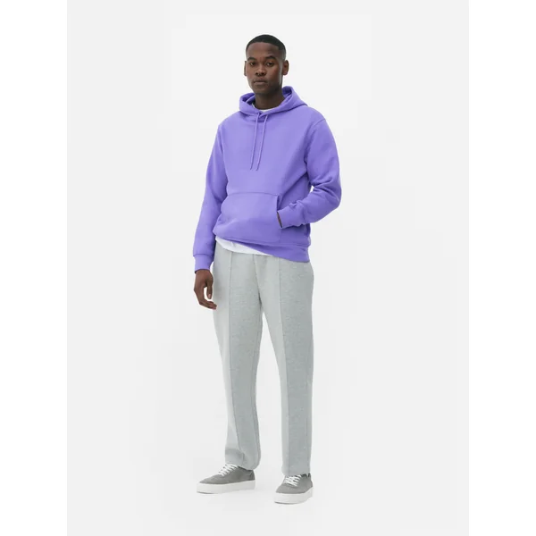 Drawstring Hoodie - Purple