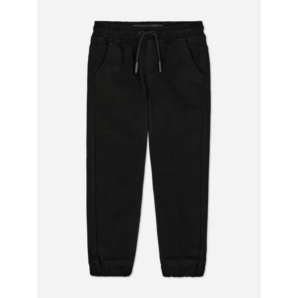 Drawstring Jogger Jeans - Black