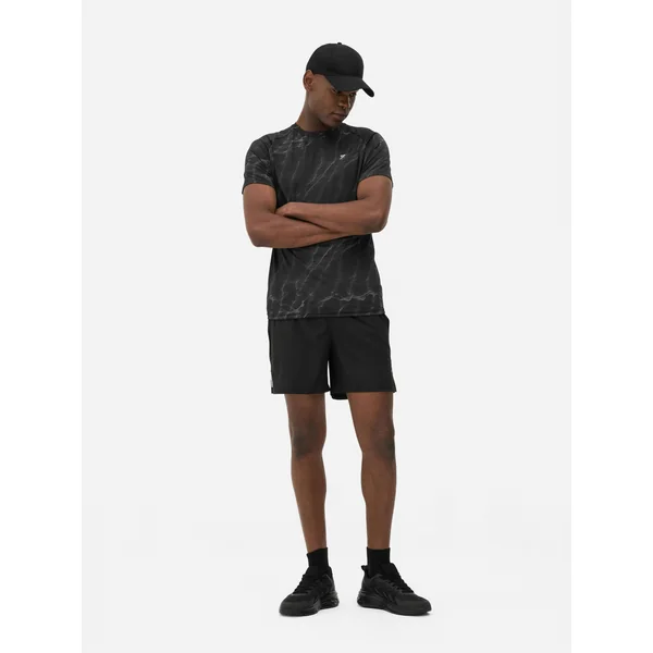 Drawstring Running Shorts - Black