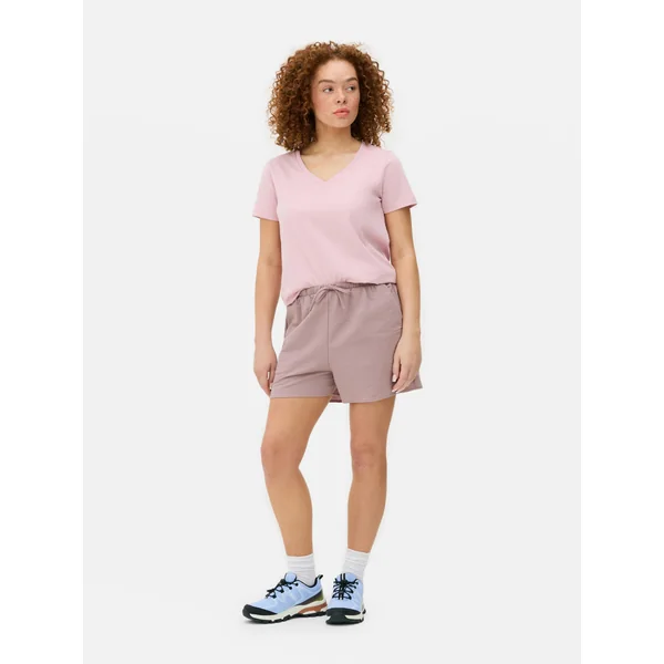 Drawstring Shorts - Pink