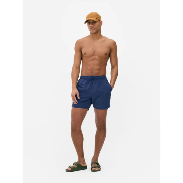 Drawstring Swim Shorts - Navy