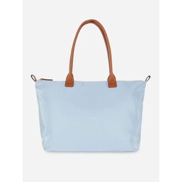 Dual Handle Shopper - Blue
