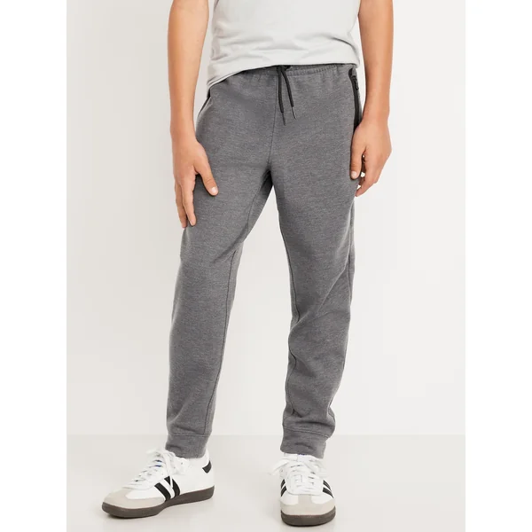 Dynamic Fleece Jogger Sweatpants for Boys - Charcoal