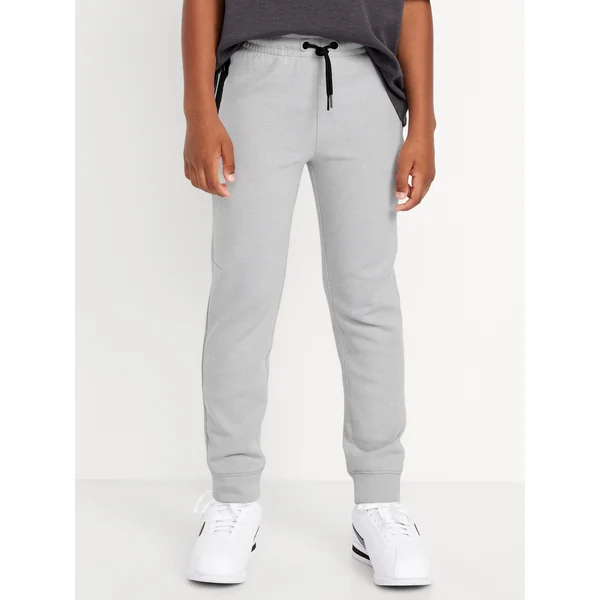 Dynamic Fleece Jogger Sweatpants for Boys - Light Heather Gray