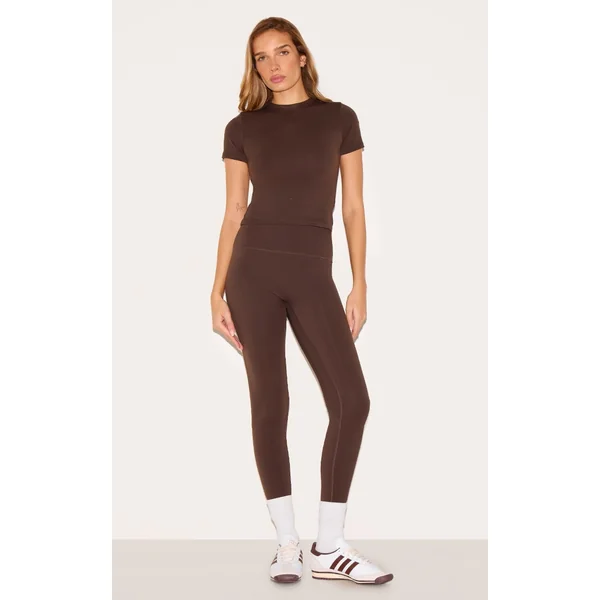 Espresso Sculpt High Waist Gym Leggings
