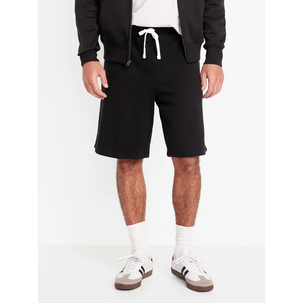 Essential Baggy Shorts -- 10-inch inseam - Black Jack