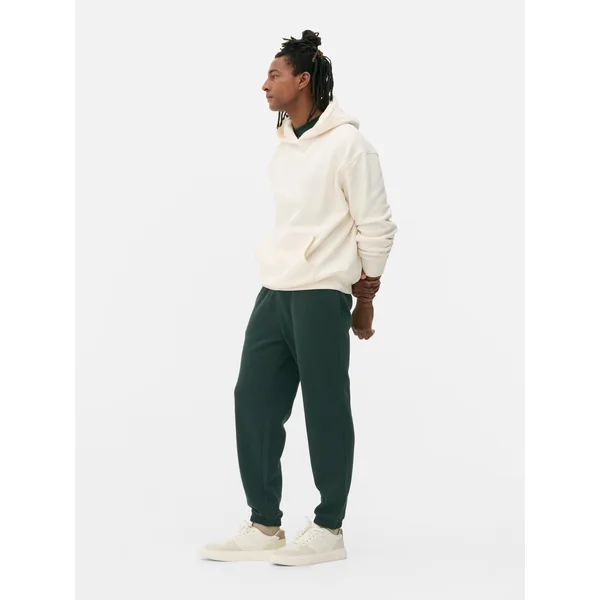 Essential Drawstring Joggers - Dark Green