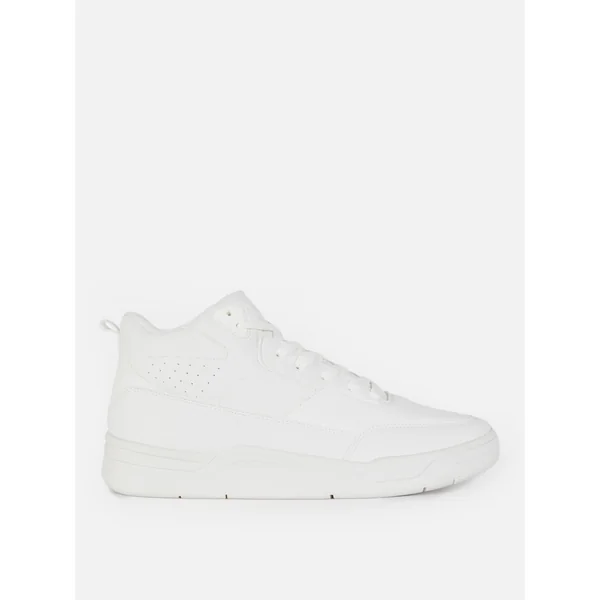 Essential High Top Sneakers - White