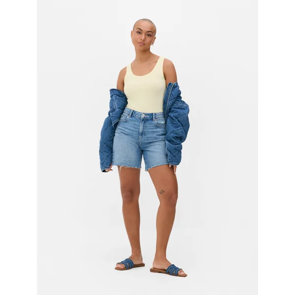 Essential Jersey Knit Tank - Yellow