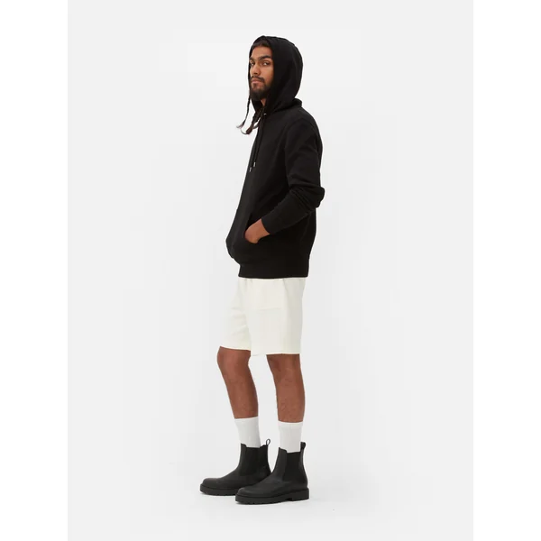 Essential Regular Fit Hoodie - Black