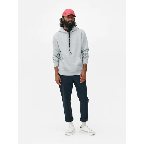 Essential Regular Fit Hoodie - Gray