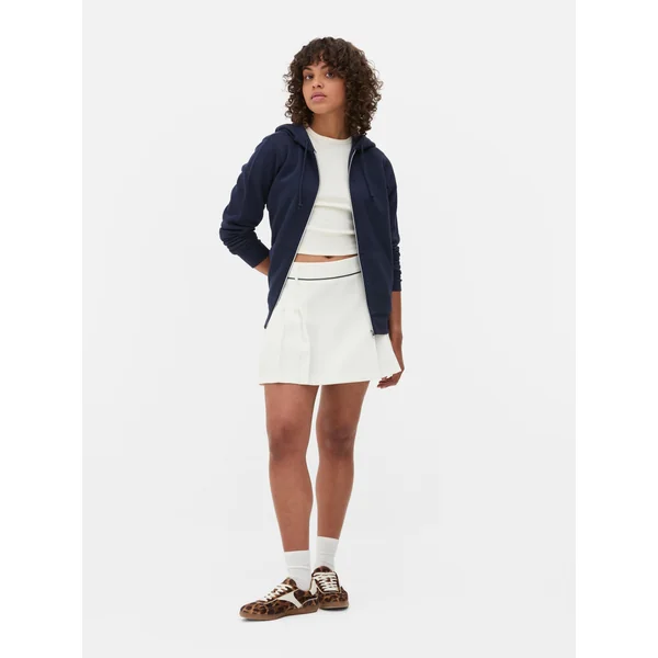 Essential Zip-Up Hoodie - Blue