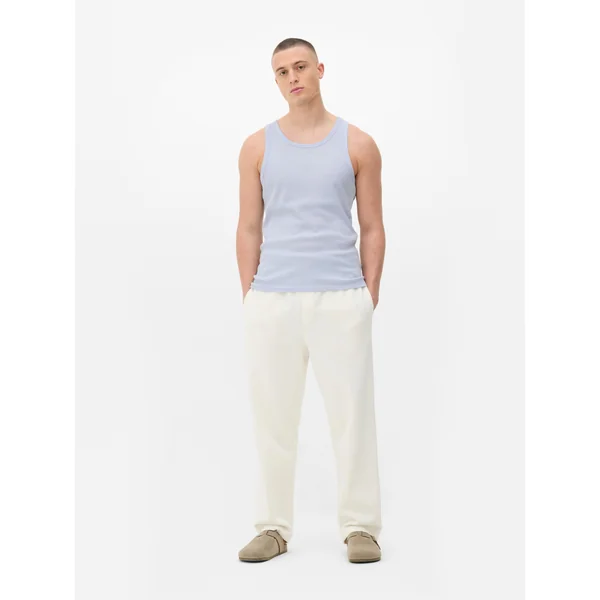 Everyday Ribbed Tank - Light Blue
