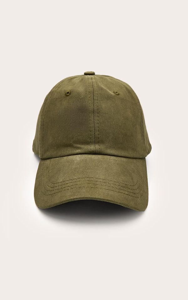 Olive Cotton Cap