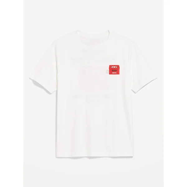 Father's Day Graphic T-Shirt - Calla Lily White