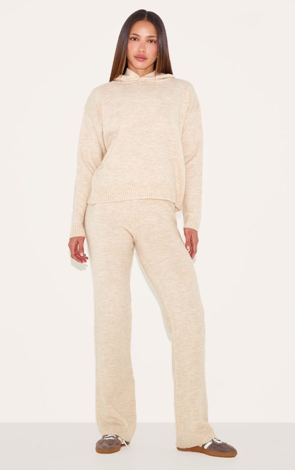 Tall Stone Knit Wide Leg Pants