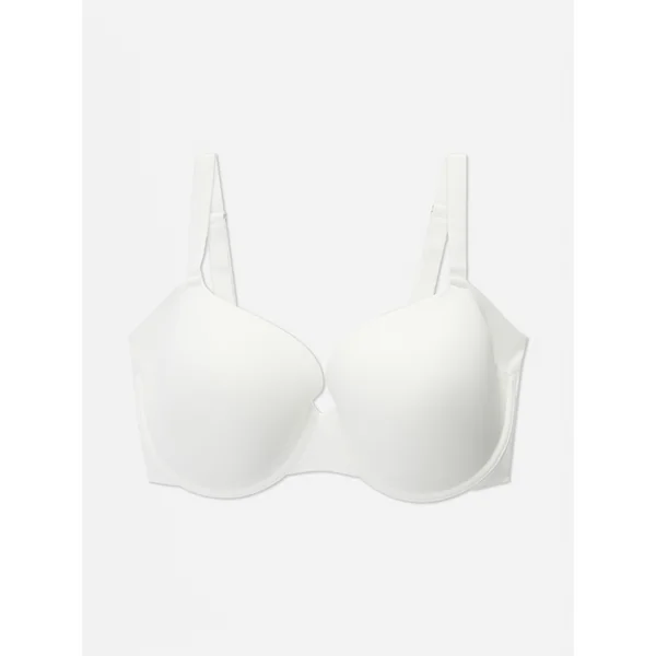 F-H Wired T-Shirt Bra - White