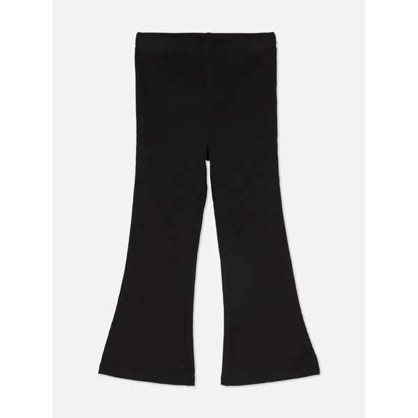 Flared Leggings - Black