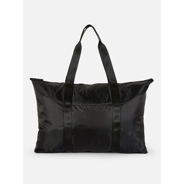 Foldaway Weekender Bag - Black